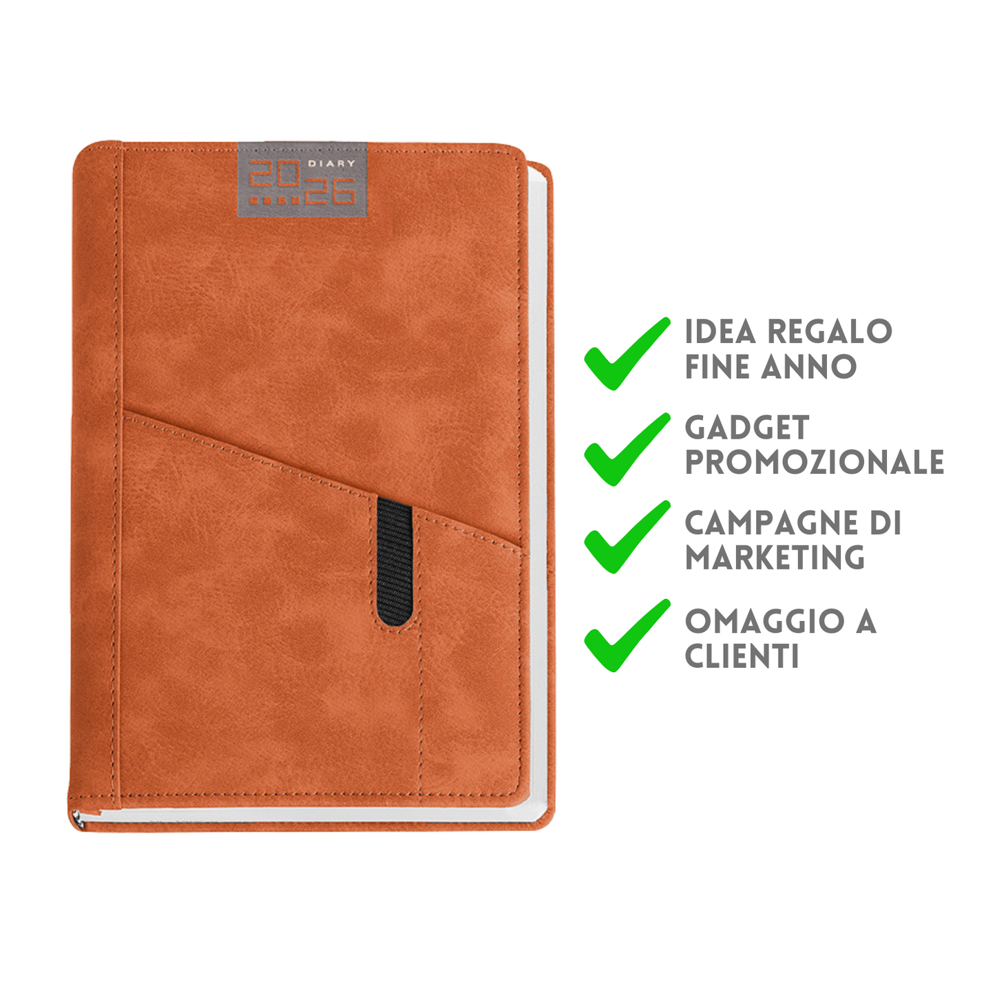 Agende personalizzate 2026 Giornaliera 15x21 | Cod. PB265