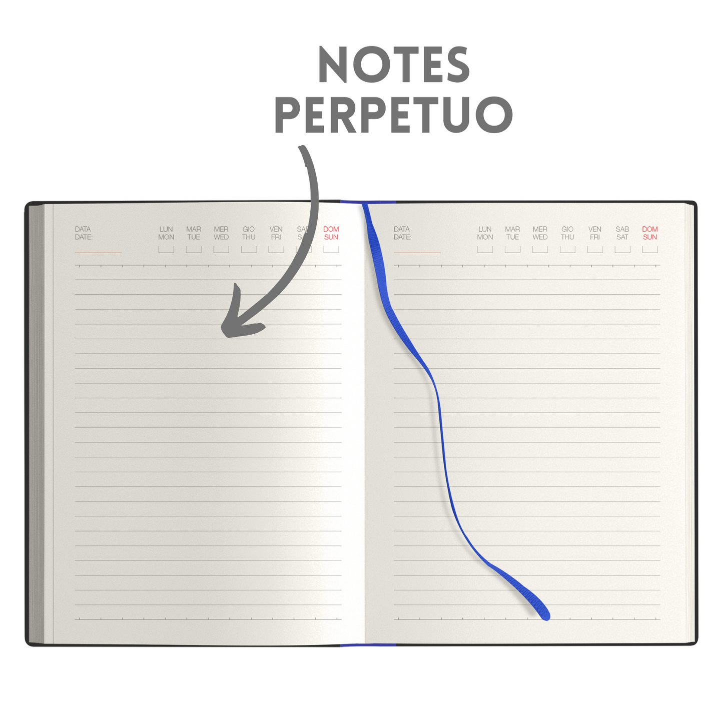 Agende notes perpetuo 15x21 | Cod. PB630