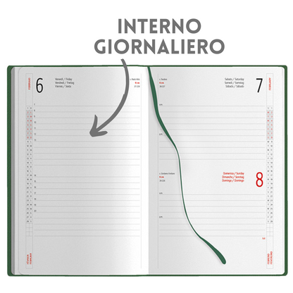 Agende personalizzate 2026 Giornaliere 15x21 | Cod. PB301