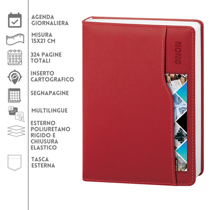 Agende personalizzate 2026 Giornaliere 15x21 | Cod. PB301