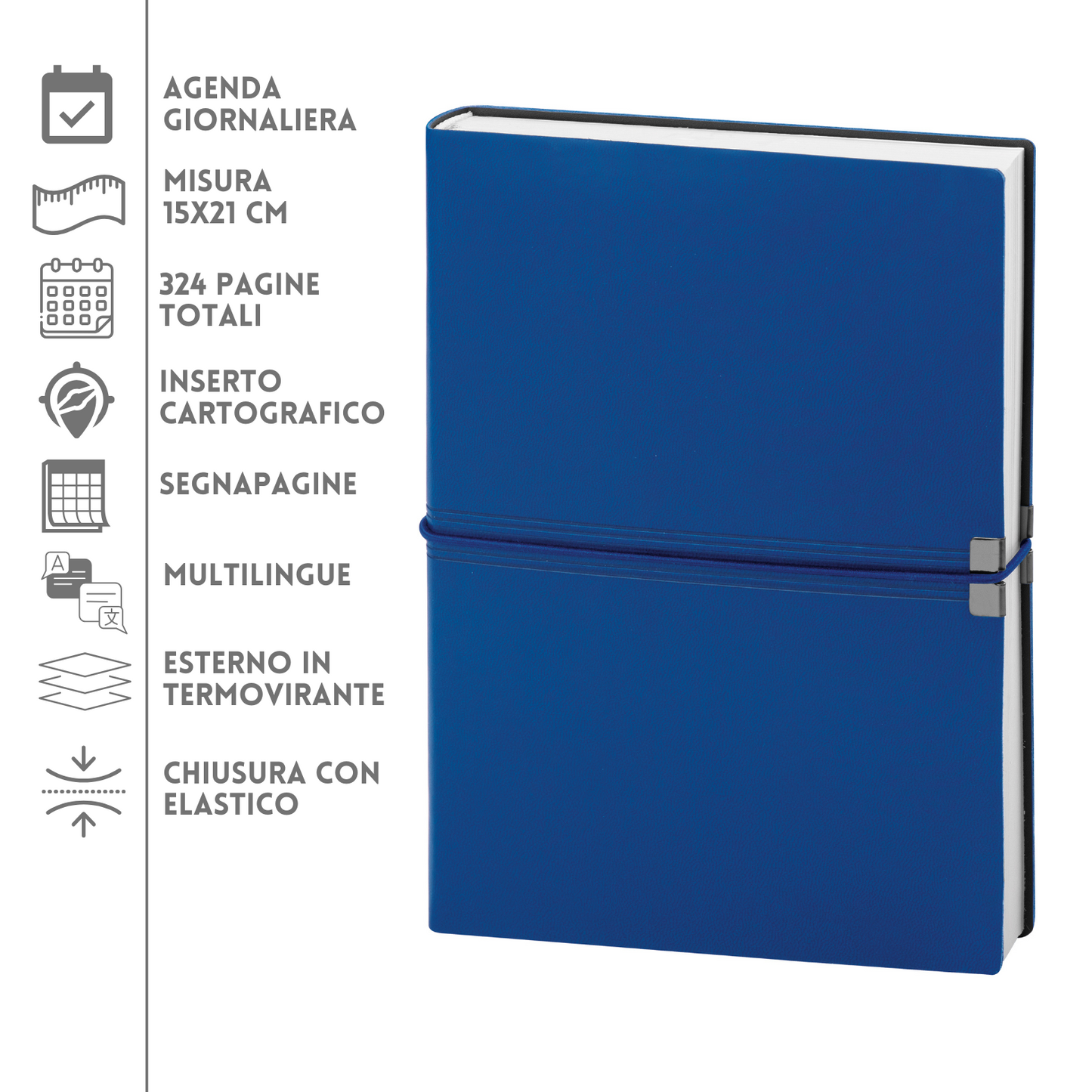 Agende personalizzate 2026 Giornaliere 15x21 | Cod. PB303