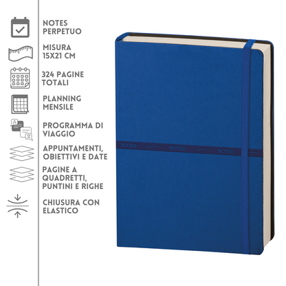 Agende notes perpetuo 15x21 | Cod. PB630