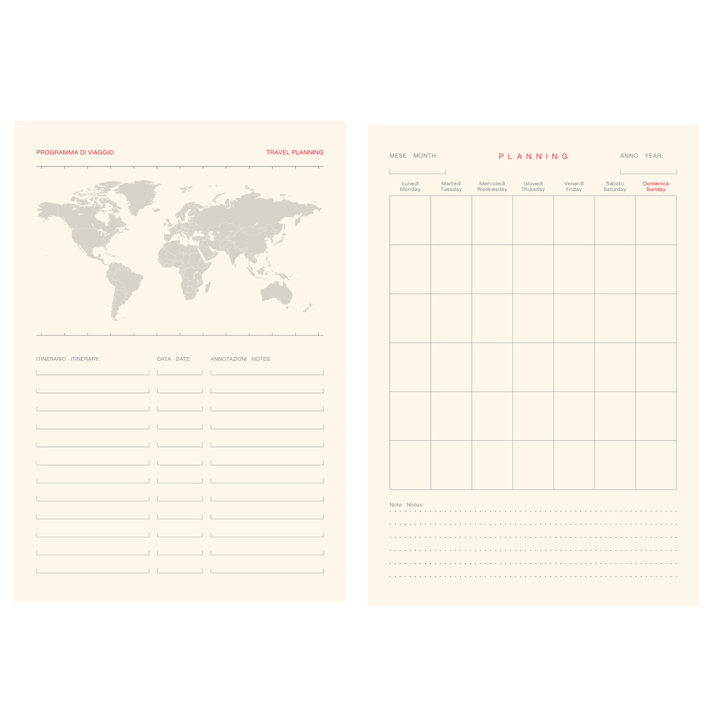Agende notes perpetuo 15x21 | Cod. PB630