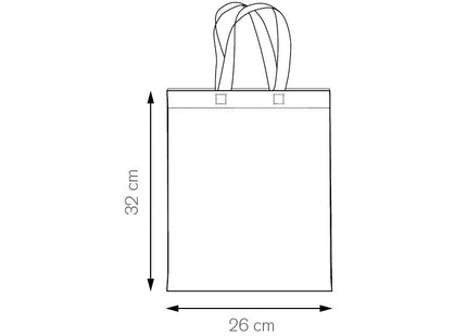 Shopper in cotone ALICIA PG200 personalizzabile