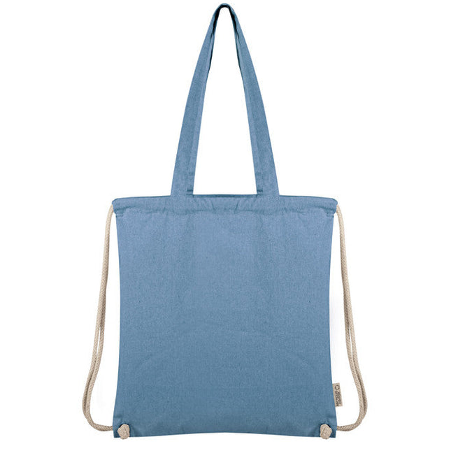 Shopper zaino cotone riciclato ANNIE II PG178 personalizzabile
