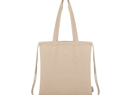 Shopper zaino cotone riciclato ANNIE II PG178 personalizzabile