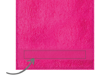 Asciugamano da palestra spugna 50x90 cm  | Cod. PM921