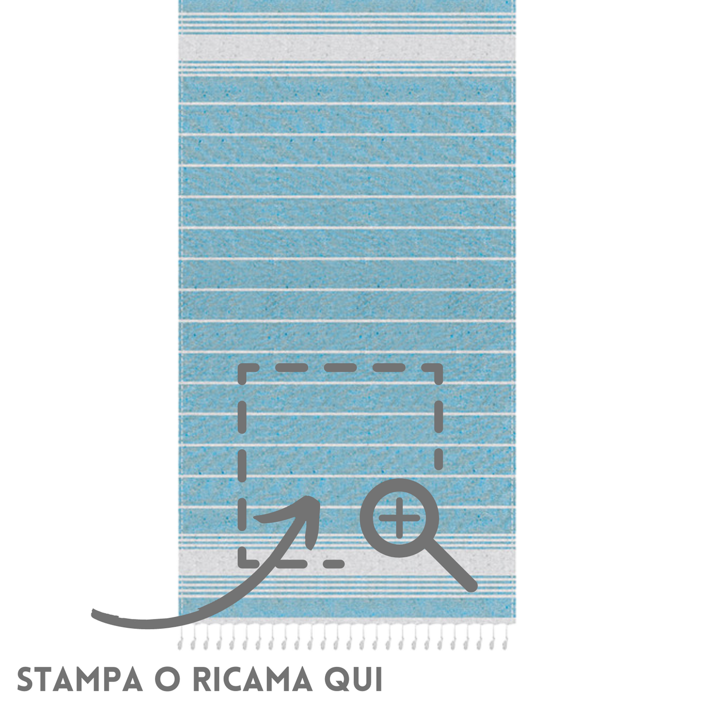 Asciugamano fouta personalizzate PM945