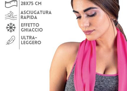 Asciugamano da palestra 28x75 refrigerante  | Cod. PM906