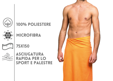 Asciugamano da palestra in microfibra 75x100 cm  | Cod. PM911