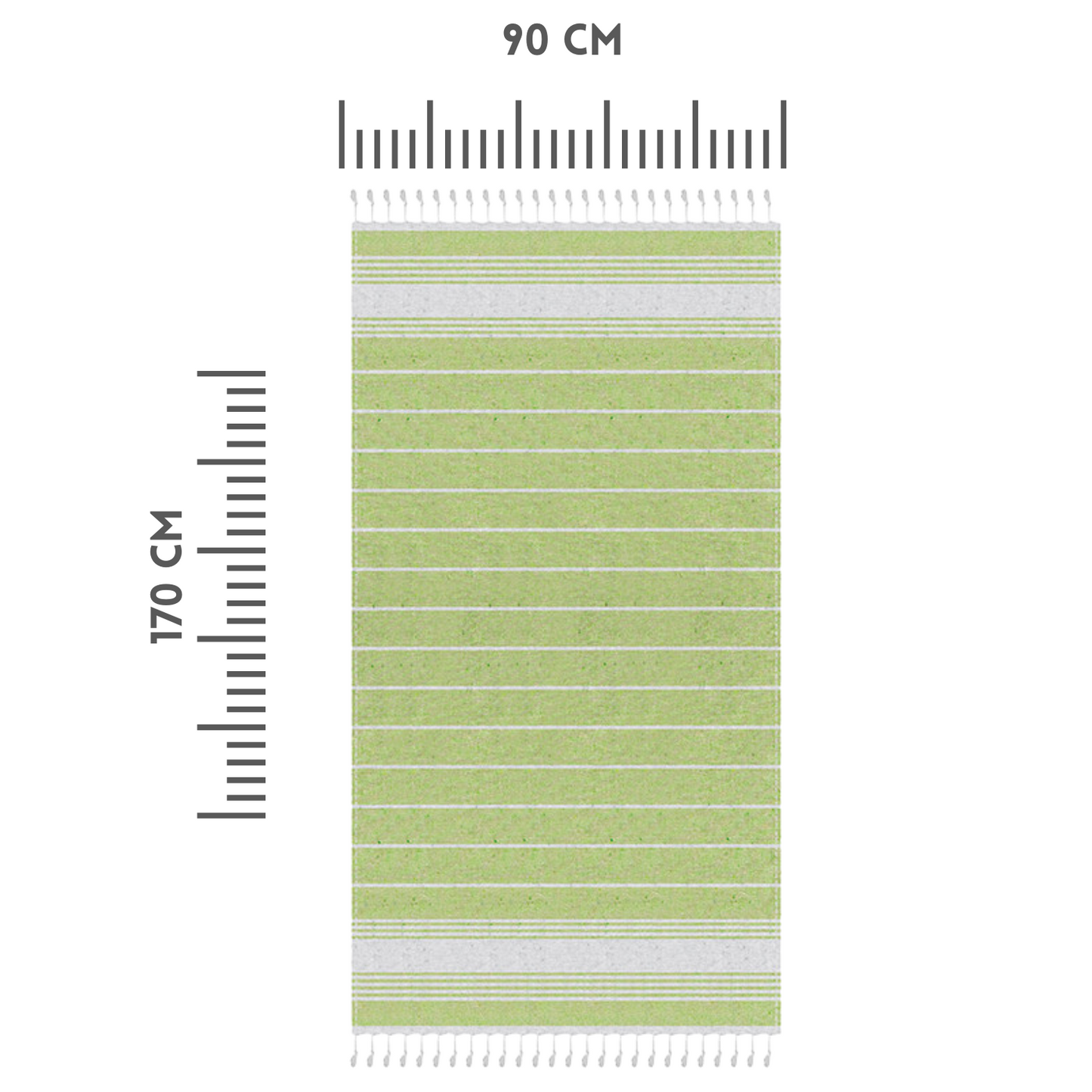 Asciugamano fouta personalizzate PM945