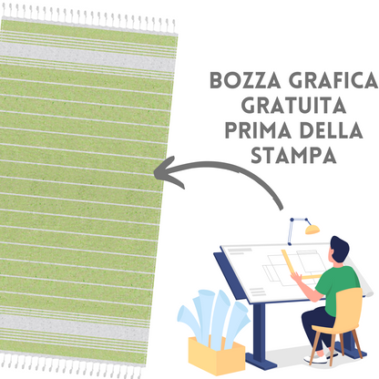 Teli personalizzati 90x170 da mare o pareo  | Cod. PM945