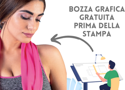 Asciugamano da palestra 28x75 refrigerante  | Cod. PM906