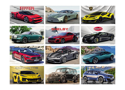 Calendario olandese personalizzato 2027 Auto Sportive