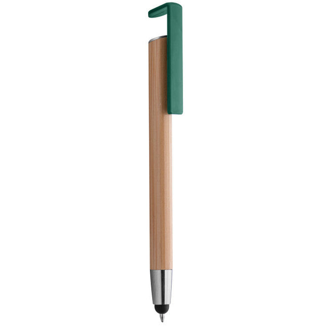 Penne personalizzate bamboo e supporto smartphone - Bamboo stand