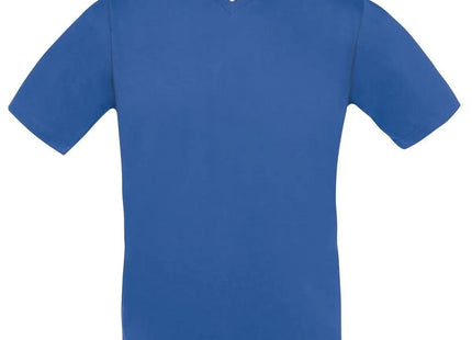 T-shirt B&C BCTU006 Exact con scollo a V - RB450 - royal blue