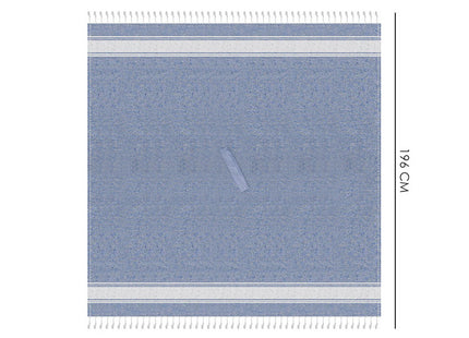 BEACH PONCHO PM950 Telo Mare Pareo Cotone Personalizzabile 180 gsm