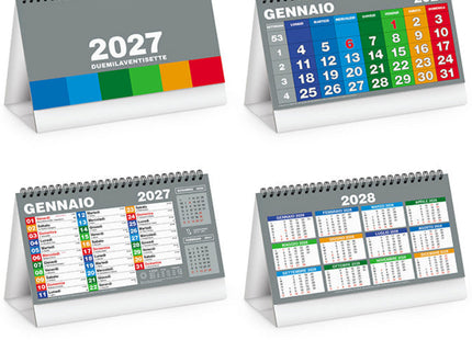 calendari da tavolo 2027  personalizzati