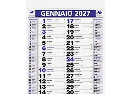 Calendario olandese personalizzato 2027 Elegant