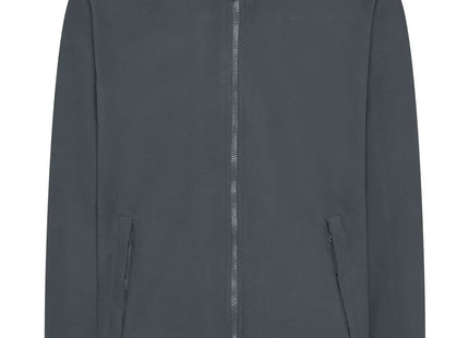 Giacca micropile zip intera Black Spider Peak BS363 - DG dark grey