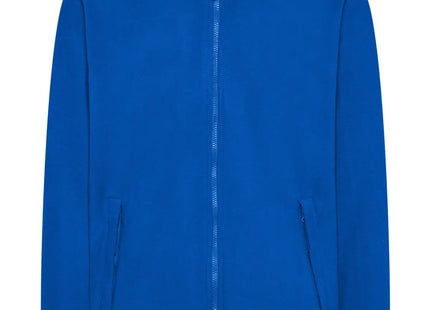 Giacca micropile zip intera Black Spider Peak BS363 - RB royal blue