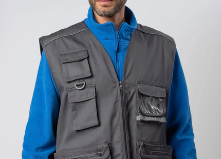 Gilet da lavoro multitasche Steel BS511