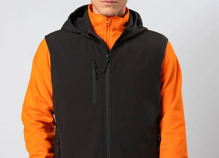 Gilet softshell Black Spider Rainy S/L BS556