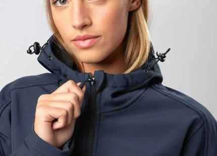 Giacca softshell donna con cappuccio Black Spider Storm Women BSW552