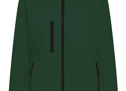 Giacca softshell donna con cappuccio Black Spider Storm Women BSW552 - FG forest green