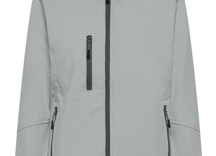 Giacca softshell donna con cappuccio Black Spider Storm Women BSW552 - PG Pearl grey