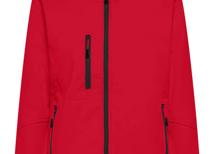 Giacca softshell donna con cappuccio Black Spider Storm Women BSW552 - RD red