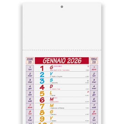 Calendario personalizzato 2026 modello Slim | Cod. PA670