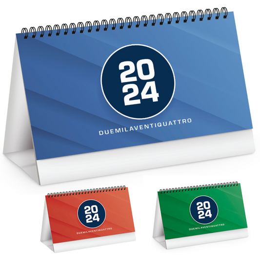 Calendario olandese da banco 2024 personalizzato | Cod. PA710