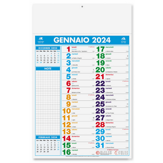 Calendari personalizzati 2024 olandesi PA422
