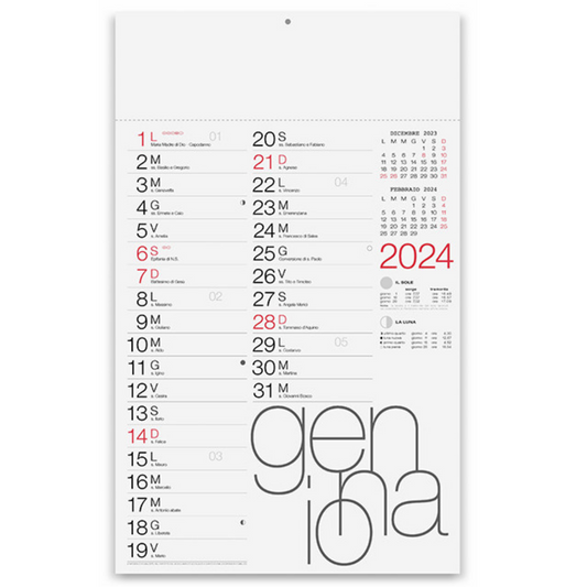 Calendari personalizzati 2024 olandesi PA6153