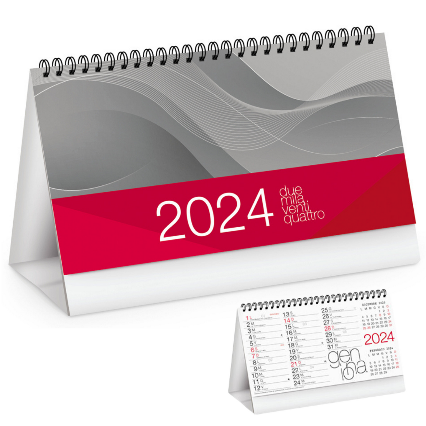 Calendari personalizzati 2024 da banco PA720