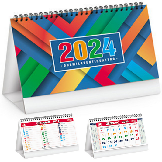 Calendari personalizzati 2024 da banco PA705