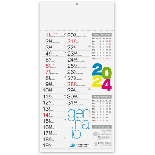 Calendari personalizzati 2024 olandesi PA658