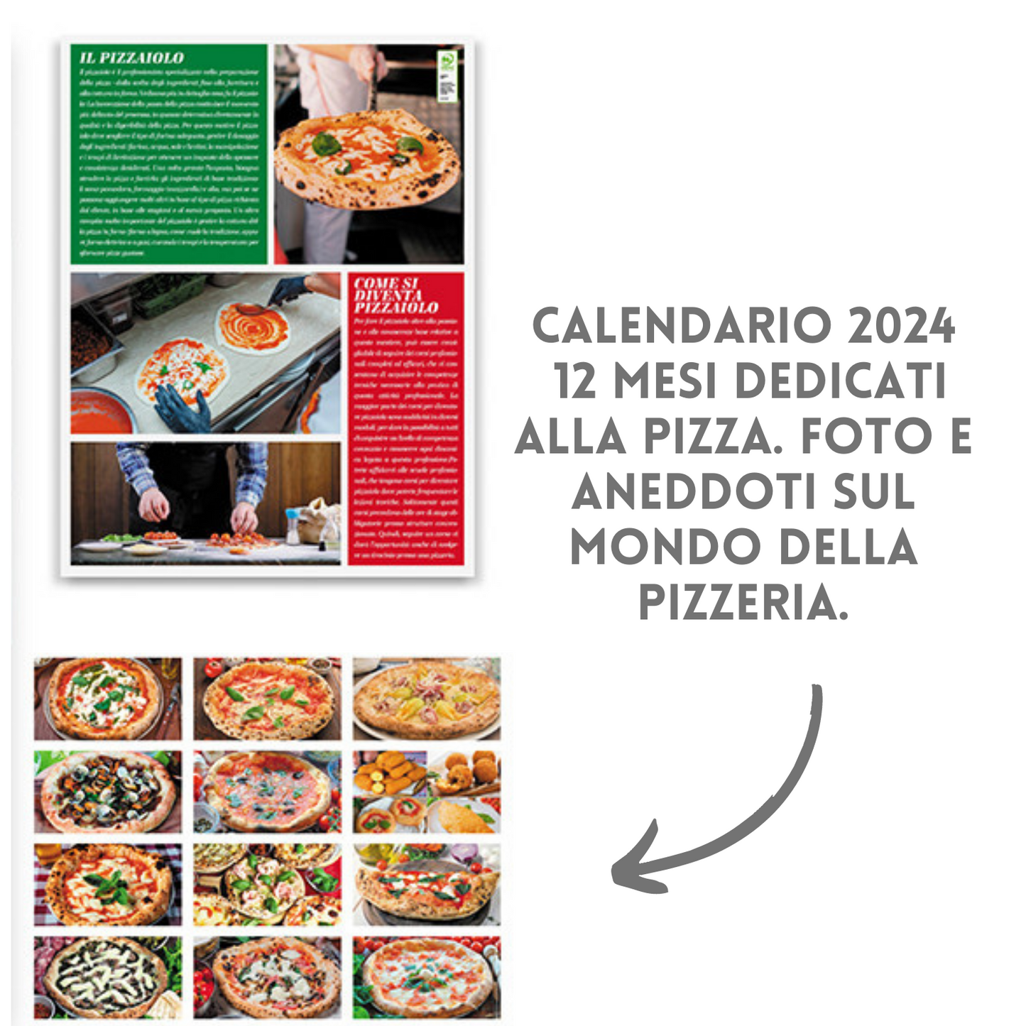 Calendari personalizzati 2024 illustrati PA136