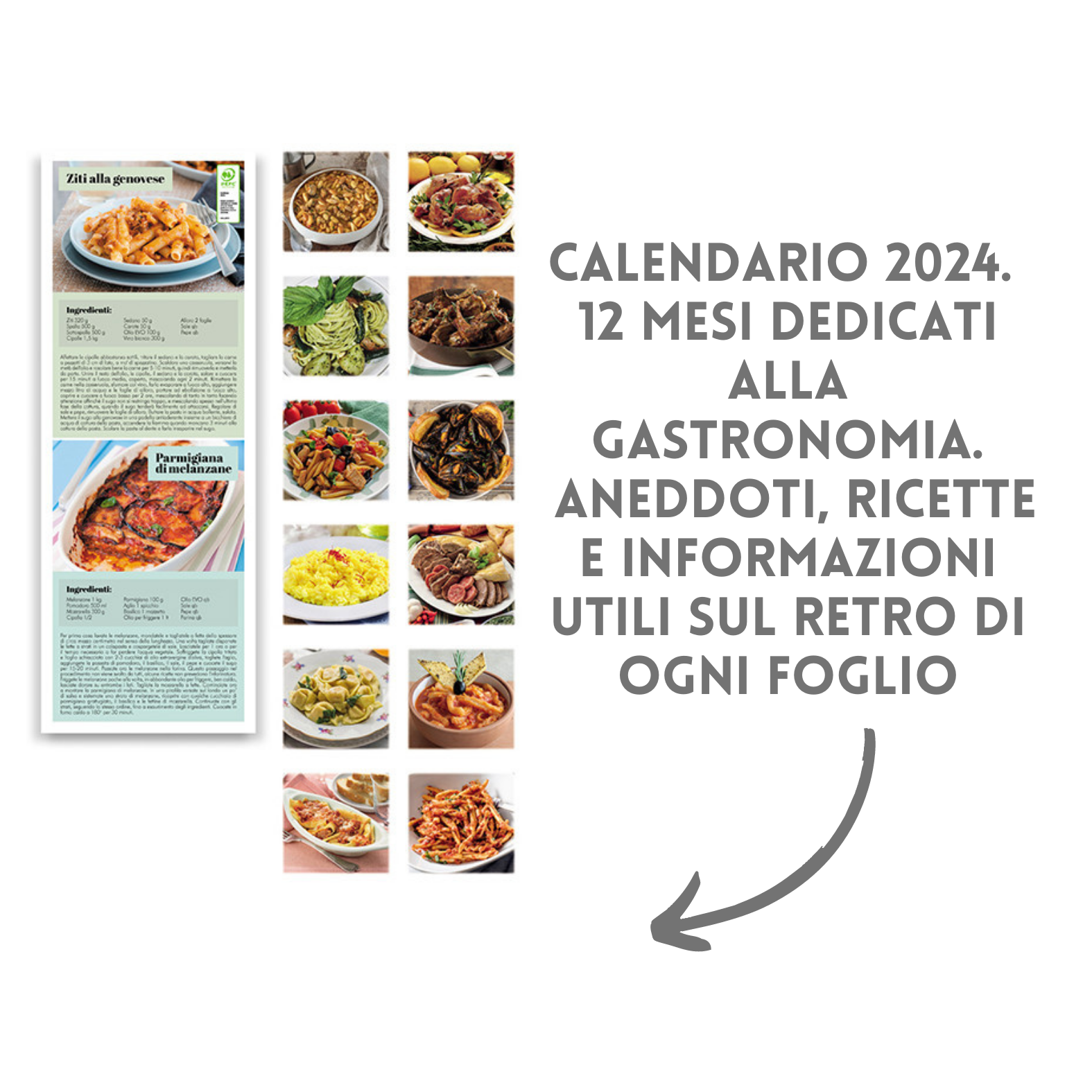 Calendari personalizzati 2024 illustrati PA187