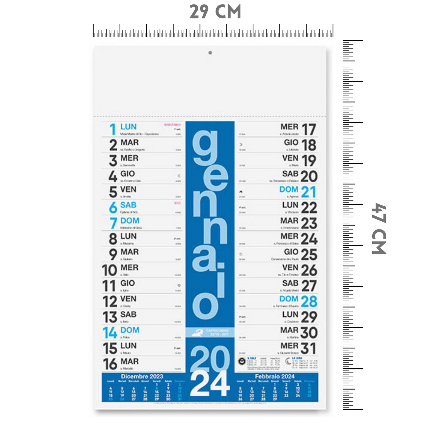 Calendari personalizzati 2024 olandesi PA430