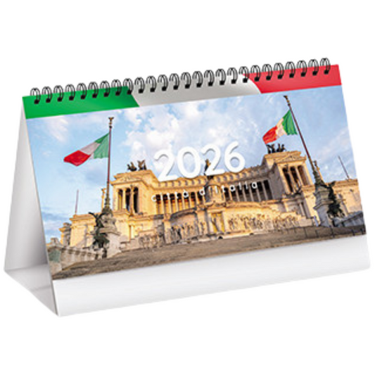 Calendario da banco 2026 città d'Italia | Cod. PA401