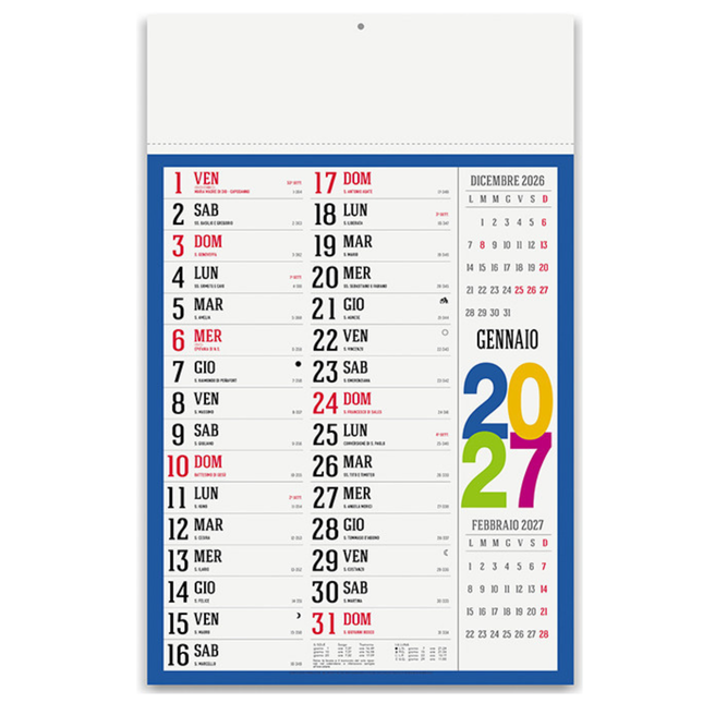 Calendario olandese personalizzato 2027 Swedish