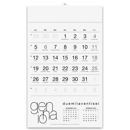 Calendario olandese 2026 personalizzato | Cod. PA513