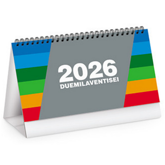 Calendario da banco 2026 personalizzato | Cod. PA703