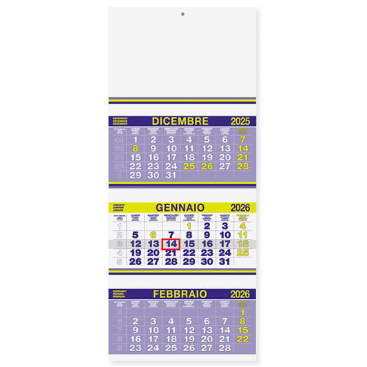Calendario olandese 2026 personalizzato | Cod. PA500