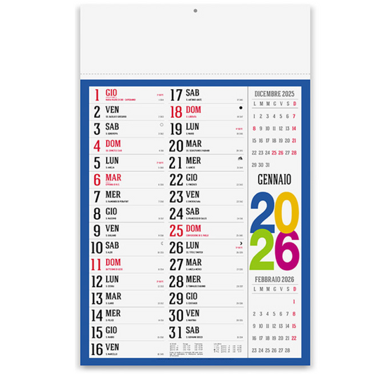 Calendario olandese 2026 personalizzato | Cod. PA614