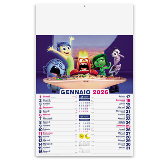 Calendario illustrato 2026 Favole | Cod. PA105