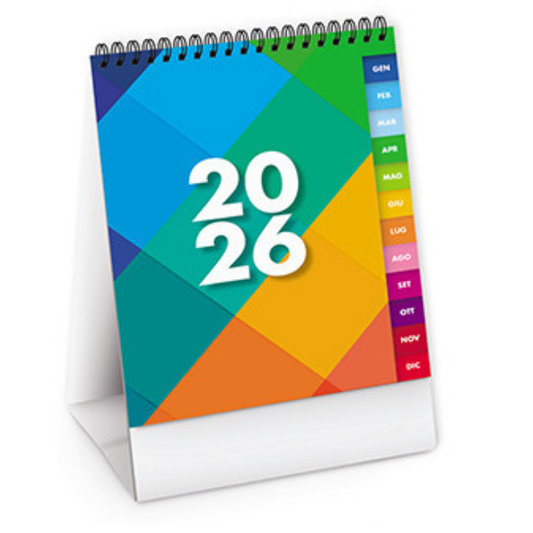Calendario da banco 2026 personalizzato | Cod. PA742