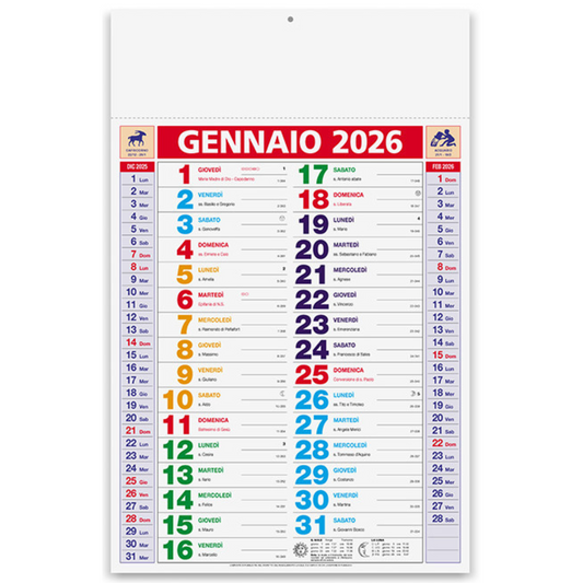 Calendario olandese 2026 personalizzato | Cod. PA600